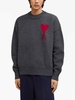 De Coeur Intarsia-Logo Wool Jumper