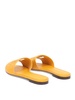 Embossed logo sandals