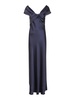 Long satin dress