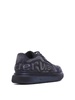 Grey Aged Logo Sneakers