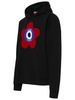 Flower hooded sweatshirt