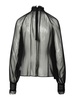 Black Silk Blouse