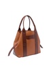 Medium  Script Shopping Bag