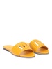 Embossed logo sandals