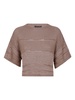 Polished Viscose Ribbon Sweater