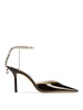 Saeda 100 Bbg Pump Glitter Platinum