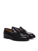 Black Leather Desmond Loafers