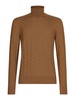 Silk turtle-neck sweater