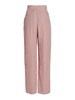 Pants with front pleats viscose