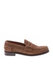 Pembrey loafers in brown suede