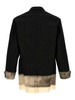 Pinstriped Trompe Loeil Blazer