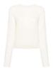 Logo wool blend sweater
