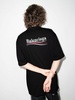 Men's Political Campaign T-shirt Large Fit in Black