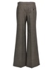 Houndstooth Foot Pants Gray