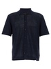 Knitted Shirt Shirt And Blouse Blue