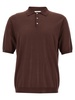 Ultralight Cotton  Shirt Polo Brown