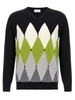 Argyle Sweaters And Cardigans Black