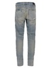 3d Bones Jeans Light Blue