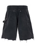 Denim Bermuda Shorts Bermuda, Short Black