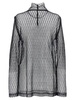 Mesh Blouse Shirt And Blouse Black