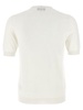 R Neck Sweaters And Cardigans White