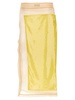 Sequin Long Skirt Skirts Yellow
