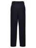 Front Pleat Pants Blue