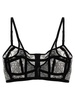 Lace Bra Underwear, Body Black