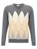 Argyle Sweaters And Cardigans Gray