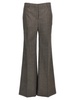 Houndstooth Foot Pants Gray