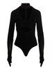 Heart Shaped Gloves Underwear And Body Black