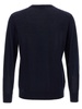 R Neck Sweaters And Cardigans Blue