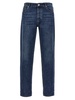 Brunello Cucinelli Logo Embroidery Jeans