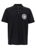 Coin Polo White/Black