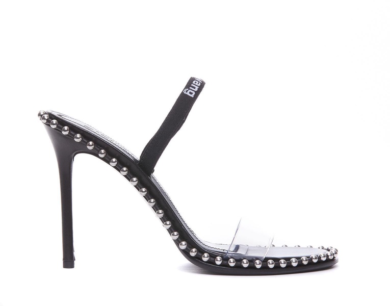 Alexander Wang Women's Nova Faux Leather Heeled Sandals - UK 3