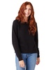 Alternative Women's Sweatshirt, Mineral Wash French Terry Vintage Lazy Day Crewneck Pullover