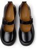 Black Leather Women's Shoe.
