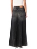 Diesel De-Pago Denim Long Skirt