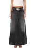 Diesel De-Pago Denim Long Skirt