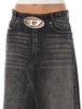 Diesel De-Pago Denim Long Skirt