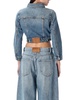 Alexander Wang Shrunken Trucker Denim Jacket
