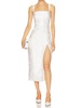 monica dress in white
