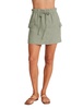 posey cargo mini skirt in aloe vera green