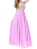 strapless maxi dress in pink