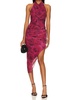 samba halter midi dress in samira