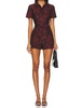 ireland romper in red & black