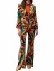 enara velvet blazer in geo print