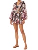 elisabetta dress in flora tropical mix