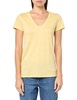Majestic Filatures Women's Stretch Linen S/S V-Neck
