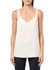 Anne Klein Women's Slvlss V Neck Tunic Cami W Wide Straps